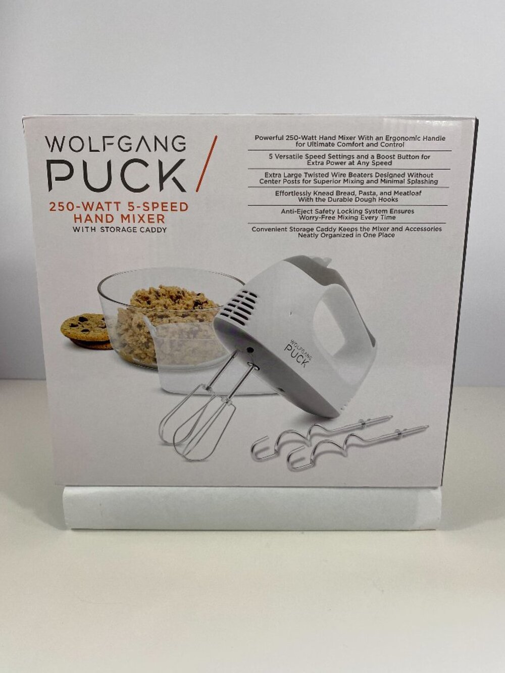 Wolfgang Puck 5 Speed 250 Watt Hand Mixer